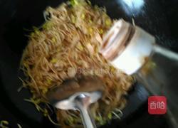 酱爆豆芽百叶的做法图解9