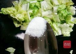 白菜炒丸子的做法图解6