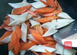 杏鲍菇炒胡萝卜的做法图解5