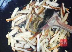 竹笋炒三丝的做法图解4