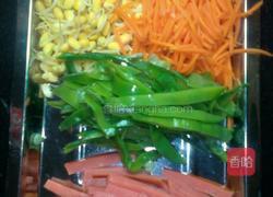 豆芽炒饼丝的做法图解9