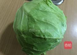 凉拌圆白菜的做法图解1