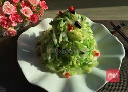 凉拌圆白菜的做法图解12