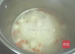 薄荷枸杞雪梨粥的做法图解7