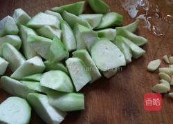 丝瓜炒毛豆的做法图解5