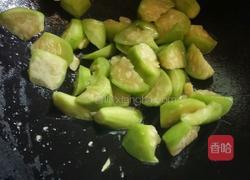 丝瓜炒毛豆的做法图解7