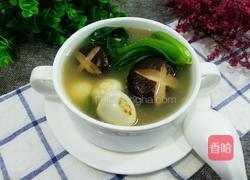 香菇鹌鹑蛋汤的做法图解8