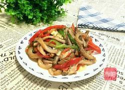 爆炒牛肚的做法图解11