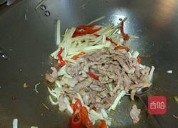 茭白肉丝的做法图解6