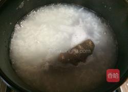 海参青菜粥的做法图解3