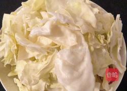 酱爆洋白菜的做法图解1