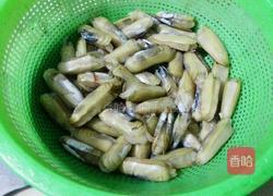 爆炒蛏子的做法图解2