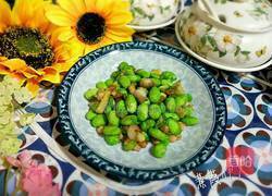 鸡烧毛豆的做法图解5