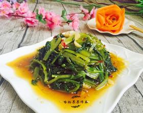 炝油菜[图]