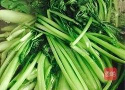 炝油菜的做法图解2