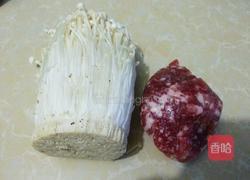 蚝油金针菇的做法图解1