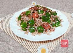 青椒炒虾皮的做法图解10