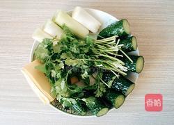 東北蘸醬菜的做法圖解1