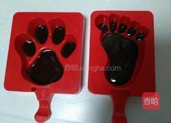 西瓜巧克力棒冰的做法图解4