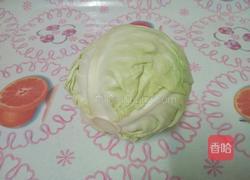 酸辣包菜的做法图解1