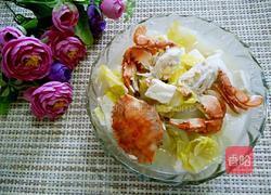 螃蟹白菜炖豆腐的做法图解6