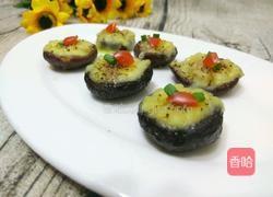 芝士蒜烤香菇的做法图解10