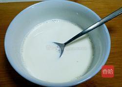 椰丝牛奶小方块的做法图解3