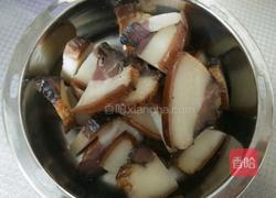 腊肉蒸糯米饭的做法图解4