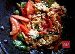 青椒番茄炒蛋的做法图解9