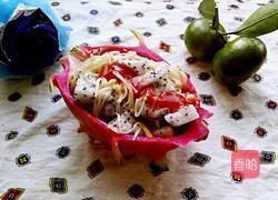 金针菇火龙果的做法图解9