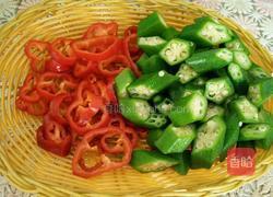 辣炒黄秋葵的做法图解3