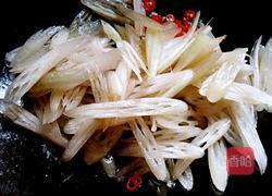 炒藕带的做法图解4