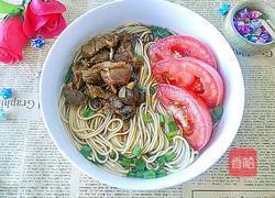 番茄牛肉面的做法图解6