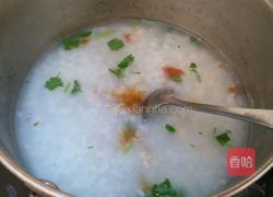 蔬菜瘦肉粥的做法图解4