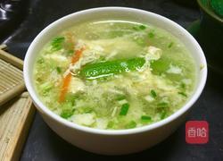 丝瓜蛋花汤的做法图解1