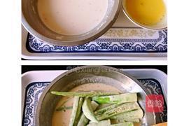 炸秋葵的做法图解3