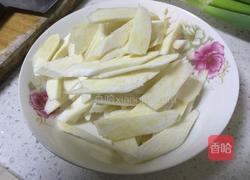 葱烧茭白的做法图解3