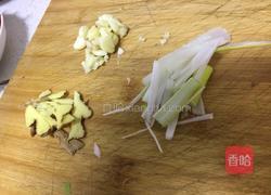 葱烧茭白的做法图解4