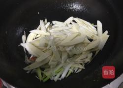 葱烧茭白的做法图解7