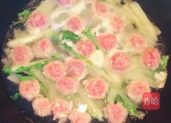 丸子汤的做法图解4