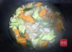 黄瓜肉片汤的做法图解5