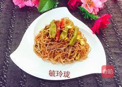 豆角蒸面条的做法图解12