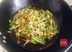 豆角蒸面条的做法图解9