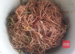 豆角蒸面条的做法图解11