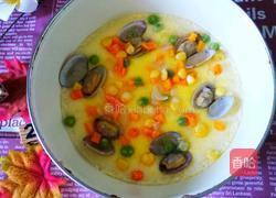 花蛤蒸蛋的做法图解5