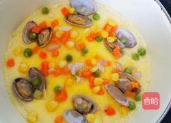 花蛤蒸蛋的做法图解4