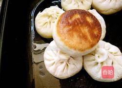 简易版生煎包（杏鲍菇洋葱猪肉馅）的做法图解8