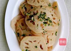 炒藕片的做法图解8