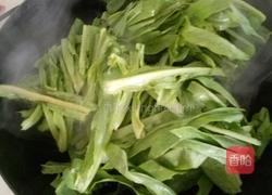 蒜香油麦菜的做法图解5