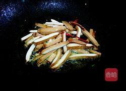 韭菜炒香干的做法图解3